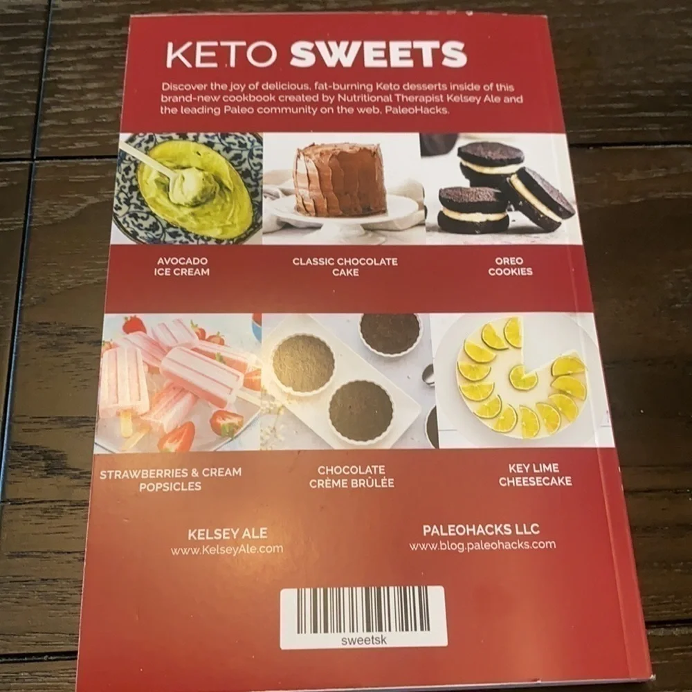 2 for $28 books, Paleohacks Keto Sweets Cookbook desserts